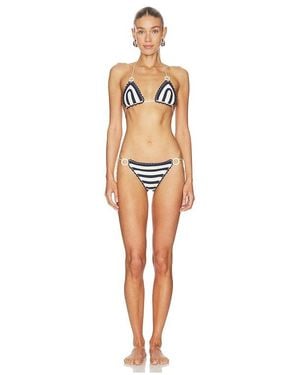 MY BEACHY SIDE Bondon Hand-Crocheted Bikini - Multicolor