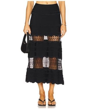 Alexis Jeannie Skirt - Black