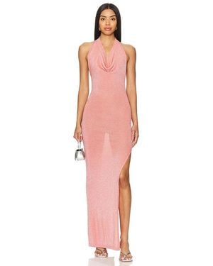 superdown Eva Drape Front Gown - Multicolor