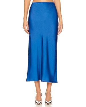 Anna October Rowena Midi Skirt - Blue