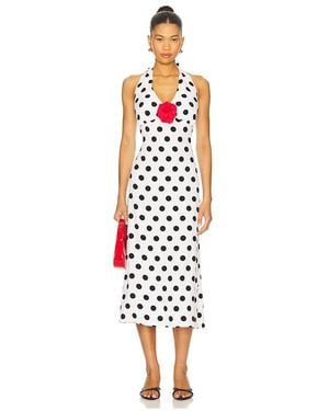 Sleeper Maxivestido Jardin En Color Blanco Talla En