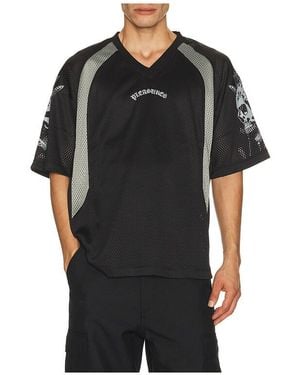 Pleasures Screws Football Jersey - Black