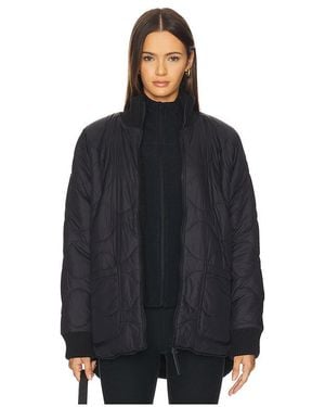 Beyond Yoga Reversible Quilted Jacket - Black