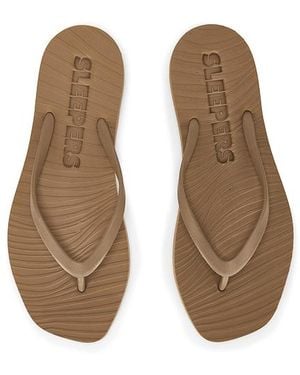 Sleeper Flip Flops Tapered - Braun