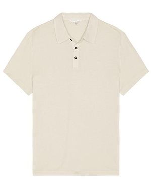 Club Monaco Lightweight Washed Polo - White