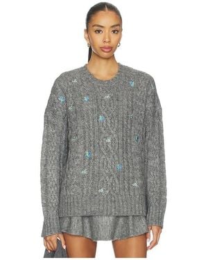 GUIZIO Etta Sweater - Gray