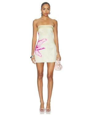 MORE TO COME Lyza Strapless Mini Dress - White