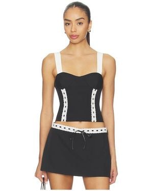 BY.DYLN Juliette Top - Black