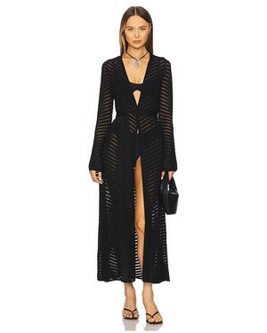 Devon Windsor Elliott Robe - Black