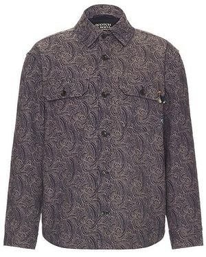 Scotch and Soda Multicolor Pattern Coat