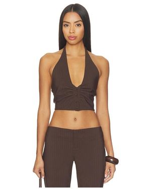 Bella Venice The Paris Top - Brown