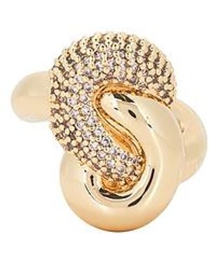 Ettika Love Me Knot Ring - White