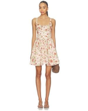 Agua Bendita Spring Dress - Natural