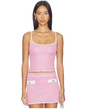 retroféte Orphee Top - Pink