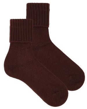 FALKE Calcetin Striggings Rib En Color Marrón Talla En