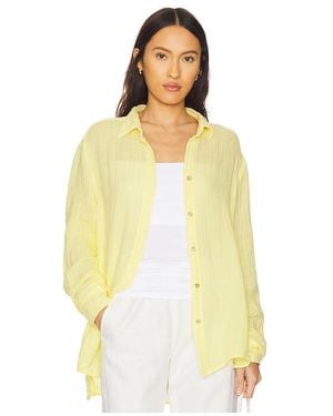 Michael Stars Langärmeliges Shirt Leo - Gelb