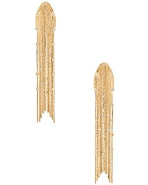 BaubleBar Elektra Earrings - White