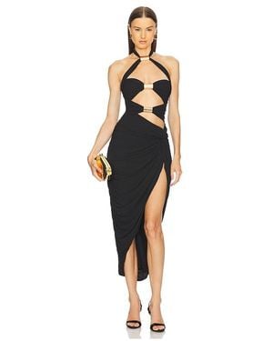 Michael Costello X Revolve X Revovle Chelsie Midi Dress - Black