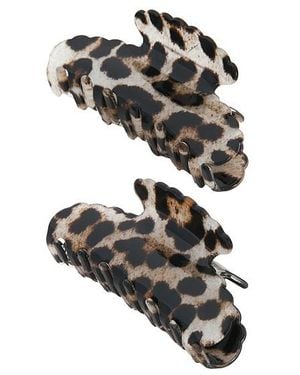 Loeffler Randall Acetat-Clip-Set Yuri - Schwarz