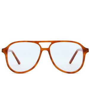 Lu Goldie LUNETTES DE SOLEIL SCOUT en Burnt orange. - Bleu