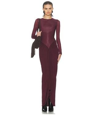 Helsa The Margot Dress - Purple