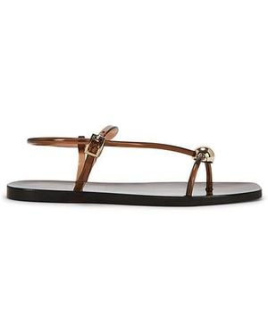 Loeffler Randall Dana Strappy Jelly Sandal - Brown