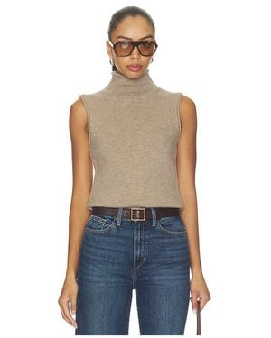 Joe's Jeans The Stevie Sleeveless Roll Neck Sweater - Blue