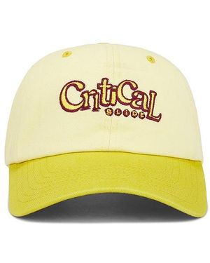 Critical Slide Friends Dad Cap - Yellow