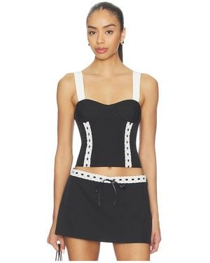 BY.DYLN Juliette Top - Black