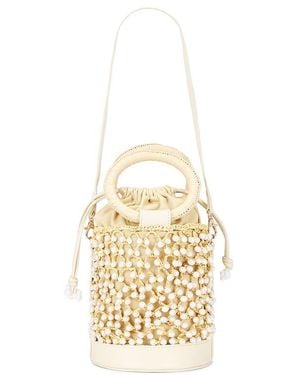 BTB Los Angeles Brandie Bucket Bag - White