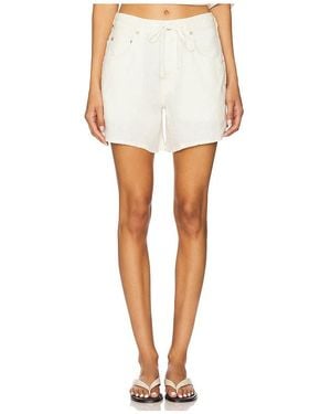 Citizens of Humanity Brynn Drawstring Short - White