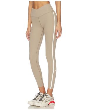 Splits59 Mia Rigor Legging W/ Stripe - Natural