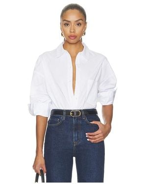 WAO Poplin Button Up - Weiß