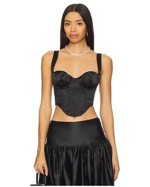 For Love & Lemons Nelly Top - Black