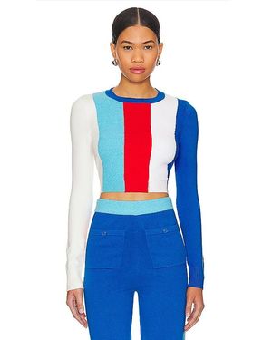 JoosTricot Long Sleeve Crop Top - Blue