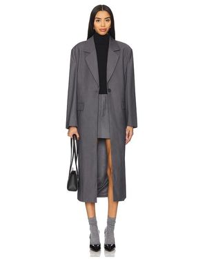 Bardot Maika Oversized Coat - Black