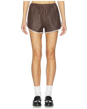 SPRWMN Dolphin Leather Shorts - Multicolour