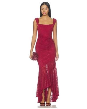 MORE TO COME Micah Corset Dress - Red