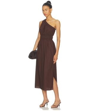 Rails Selani One Shoulder Dress in Brown | Lyst UK