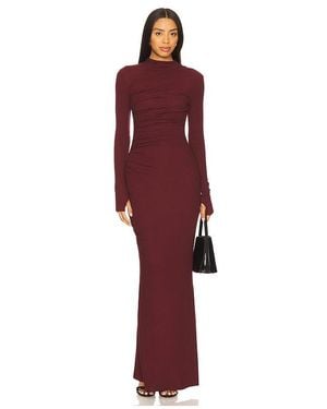 Seven Wonders Petra Sleeved Maxi Dress - Red