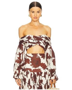 Alexis Trisha Top - White