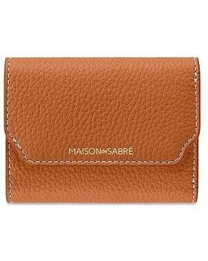 Maison De Sabre Trifold Wallet - White