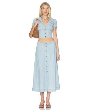Free People Easy Does It Set - Blue