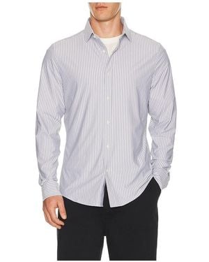 Rhone Camisa Commuter En Color Gris Talla (También En Xl/1X) - Blanco