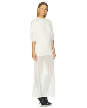 SER.O.YA Galleria Maxi Dress in White | Lyst