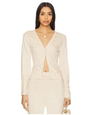 Agua Bendita X Revolve Gia Cardigan - ナチュラル