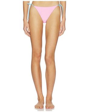 Solid & Striped The Ines Reversible Bikini Bottom - White