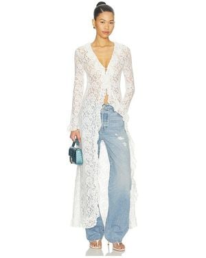 Lioness Long Nights Duster - White