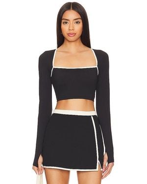 LSPACE Campbell Top - Black