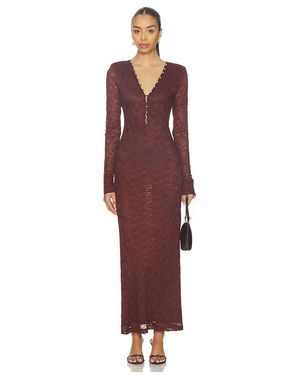 knit dress with split Black Side Slit Midi Dress main image 0